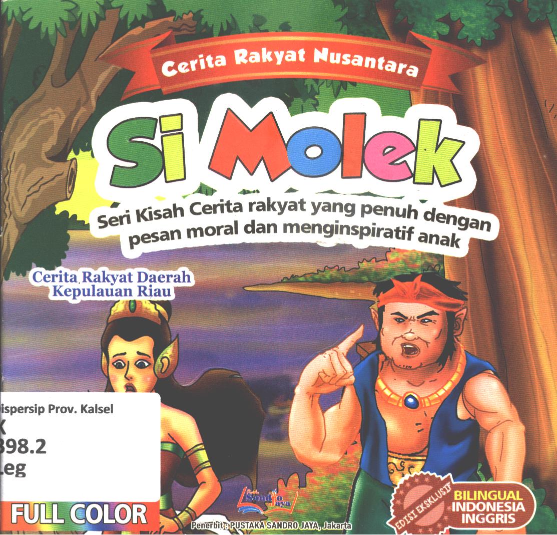 Cover Legenda Si Molek cerita Rakyat Daerah Kepulauan Riau