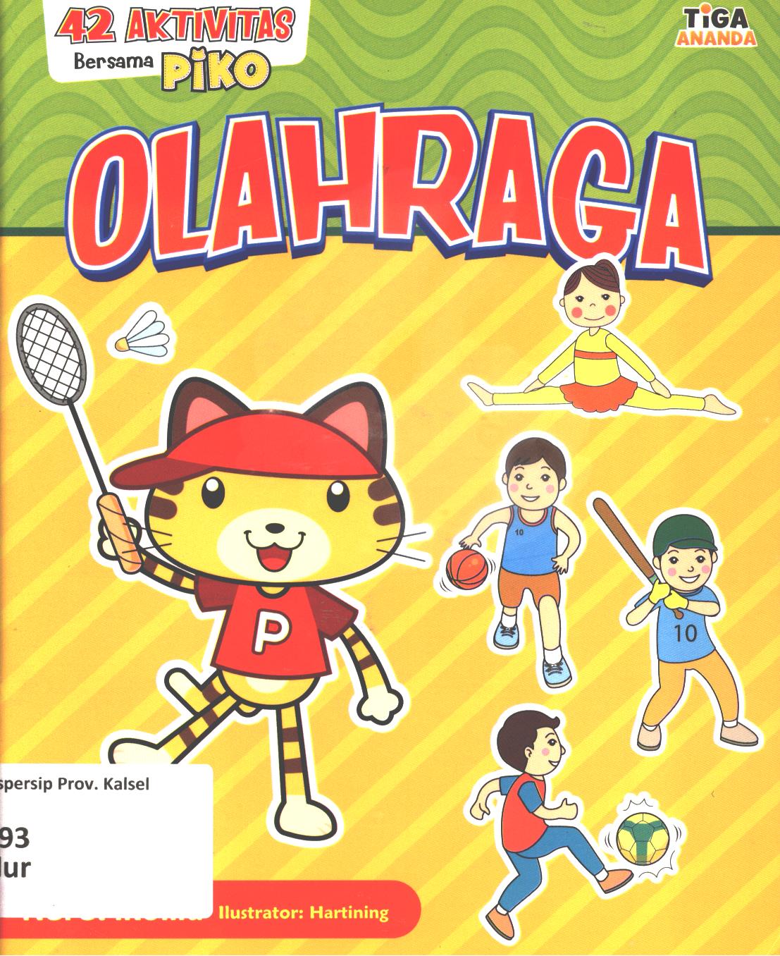 Cover Olahraga / Nurul Ikoma ; editor, Dhita Kurniawan