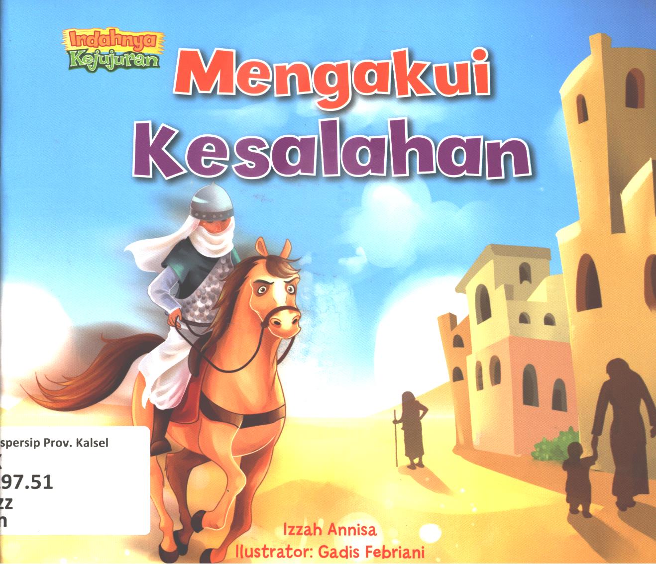 Cover Mengakui kesalahan / Izzah Annisa ; editor, Hariyadi