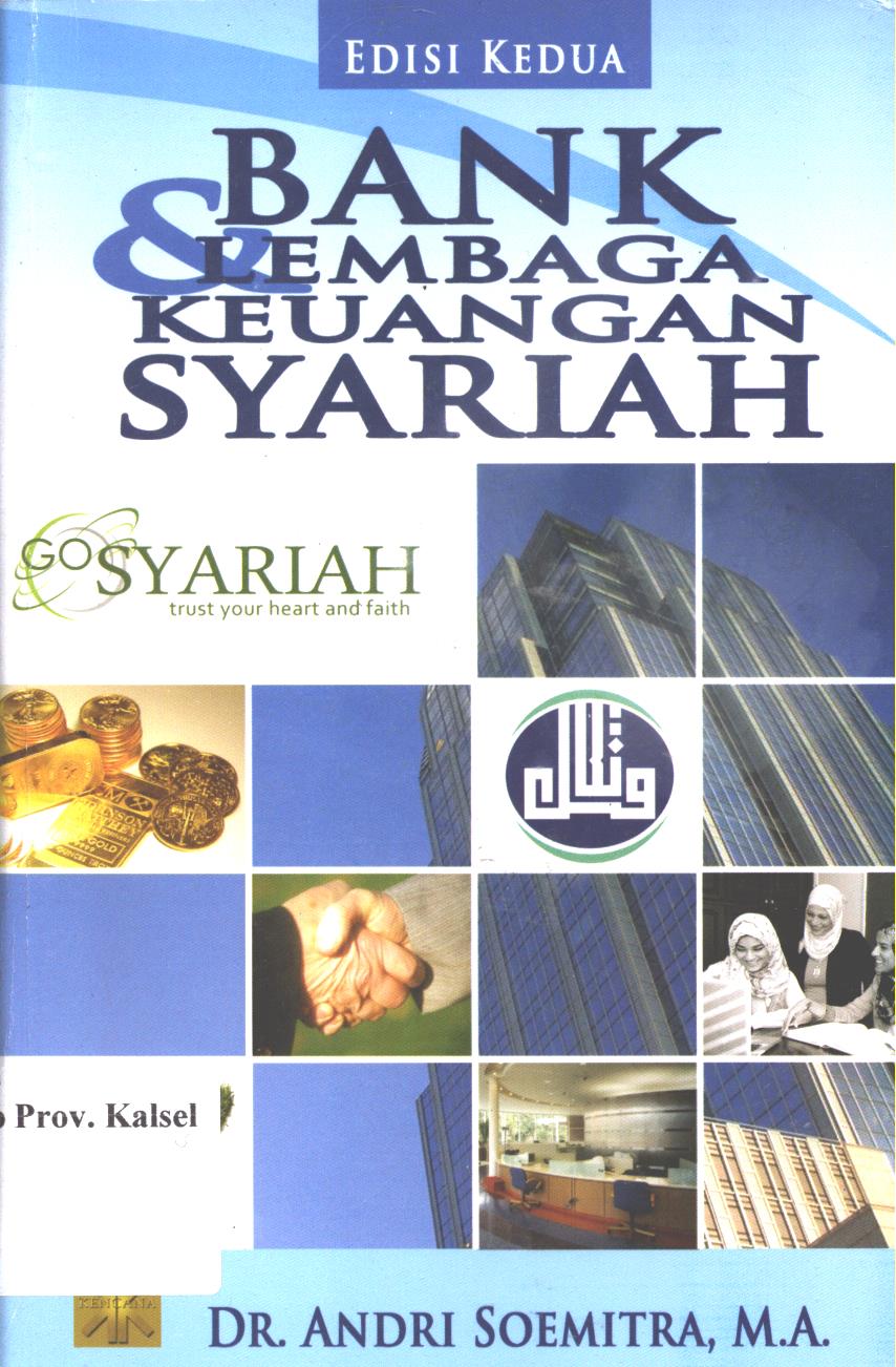 Cover Bank dan lembaga keuangan syariah / Andri Soemitra