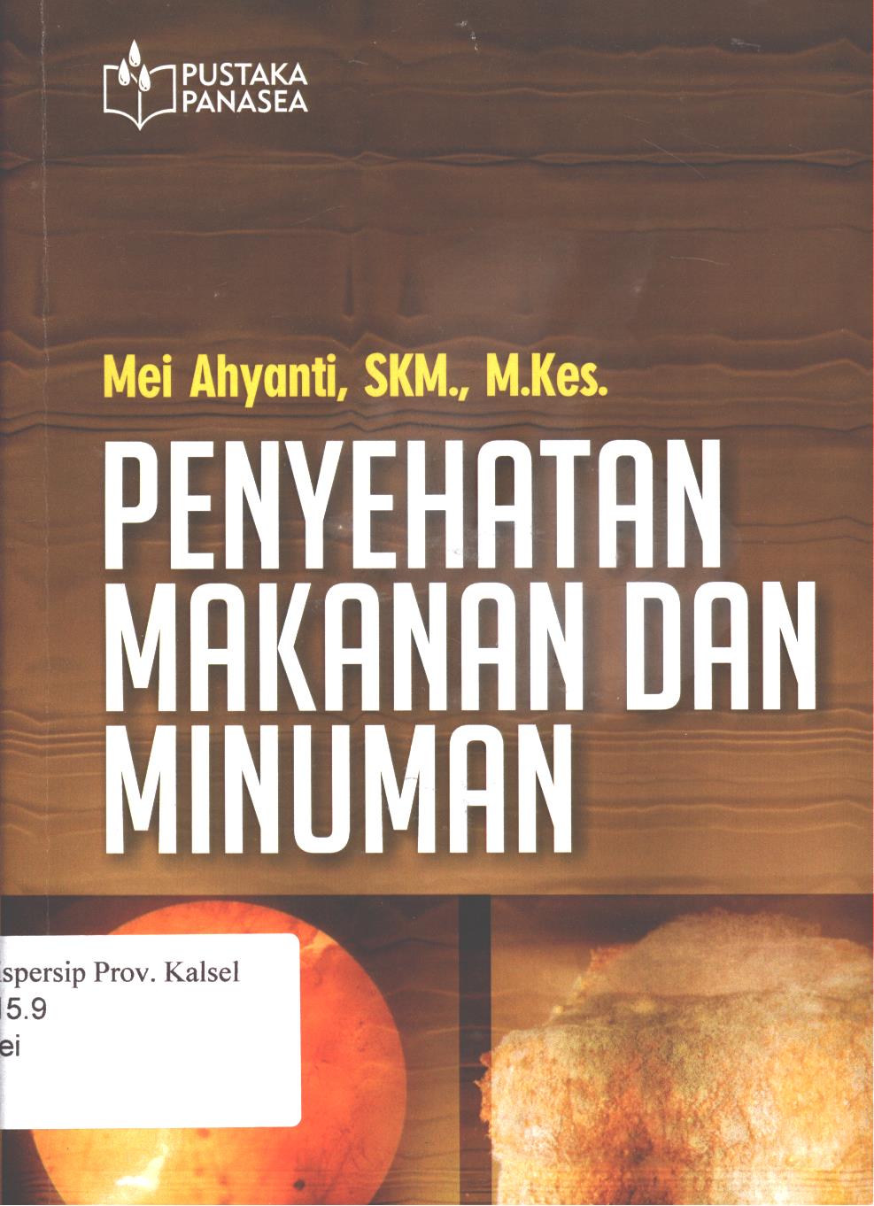 Cover Penyehatan makanan dan minuman / Mei Ahyanti