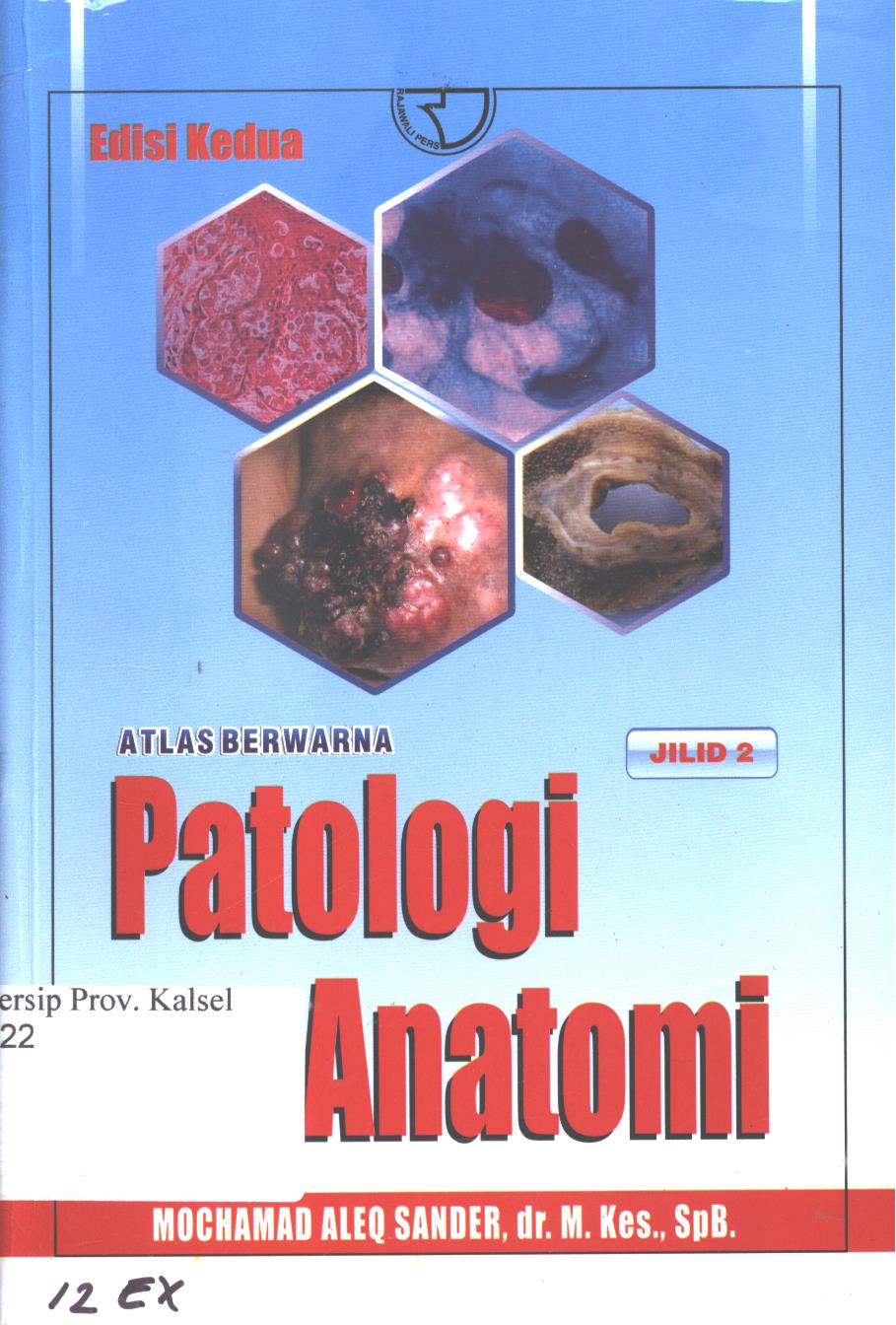 Cover Atlas berwarna patologi anatomi / Mochamad Aleq Sander