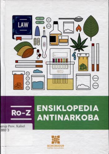 Cover Ensiklopedia Antinarkoba Ro-z / Arif Burhan ;
