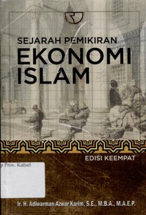 Cover Sejarah pemikiran Ekonomi Islam / Adiwarman Azwar Karim,;