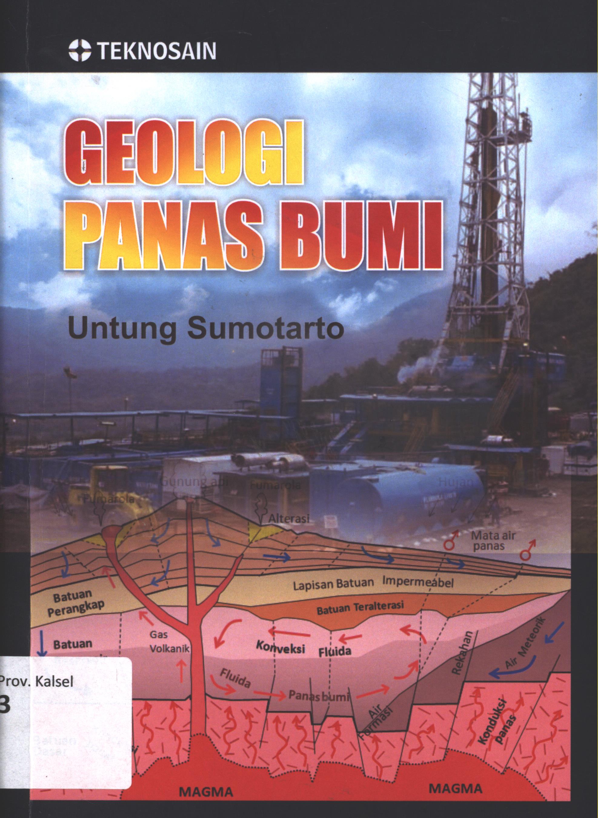 Cover Geologi panas bumi / Untung Sumotarto