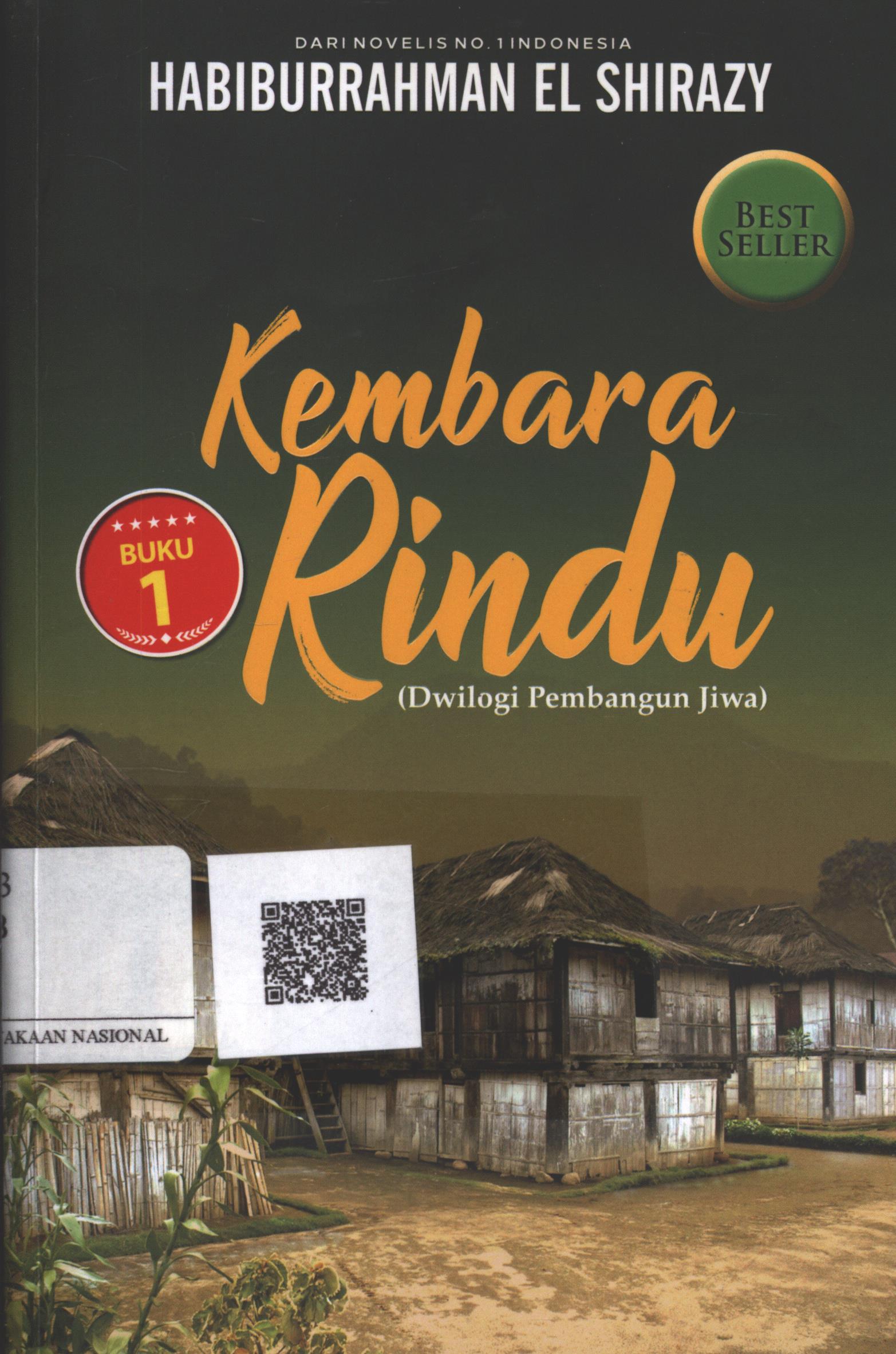 Cover Kembara rindu Buku 1 / Habiburrahman El Shirazy ; Editor : Triana Rahmawati