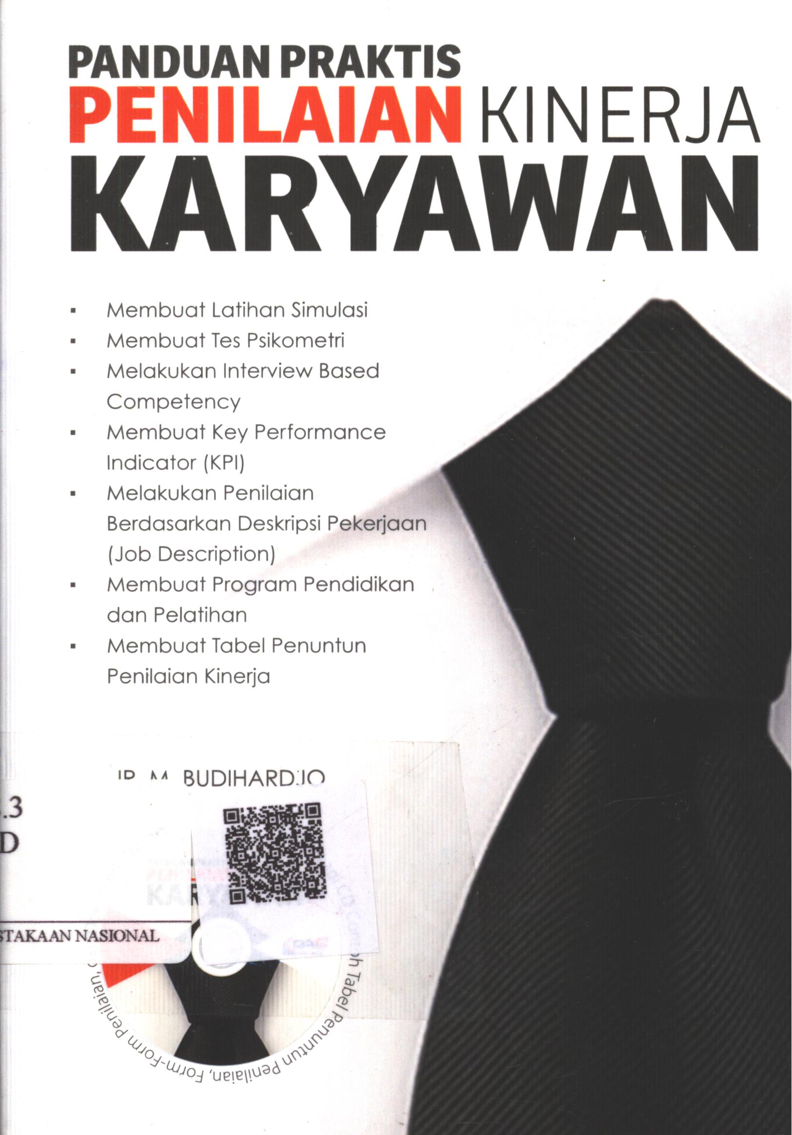 Cover Panduan Praktis Penilaian Kinerja Karyawan / Ir. M. Budihardjo; Editor : Andriansyah