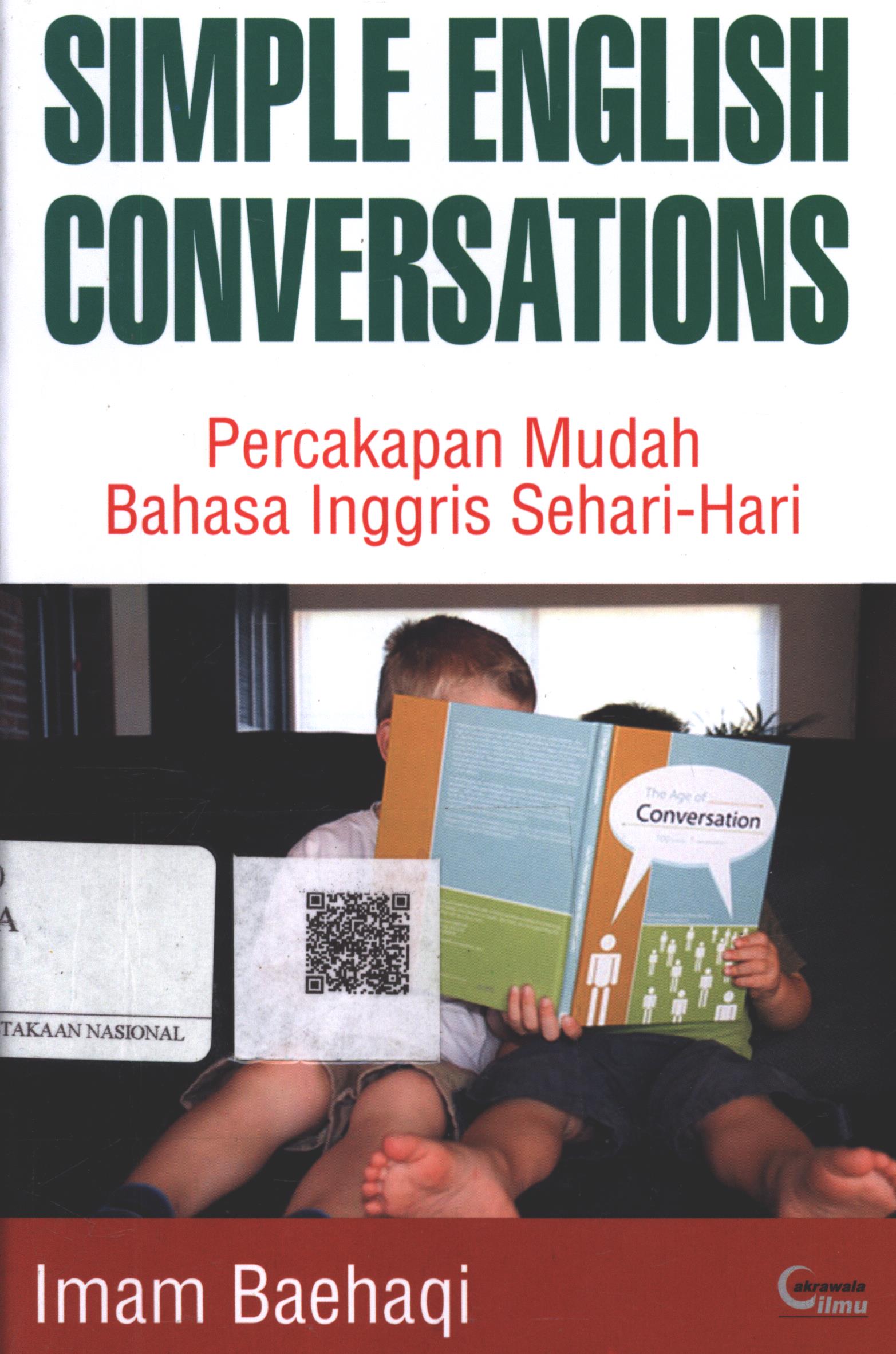 Cover Simple English Conversations :  percakapan mudah bahasa inggris sehari-hari / Imam Baehaqi