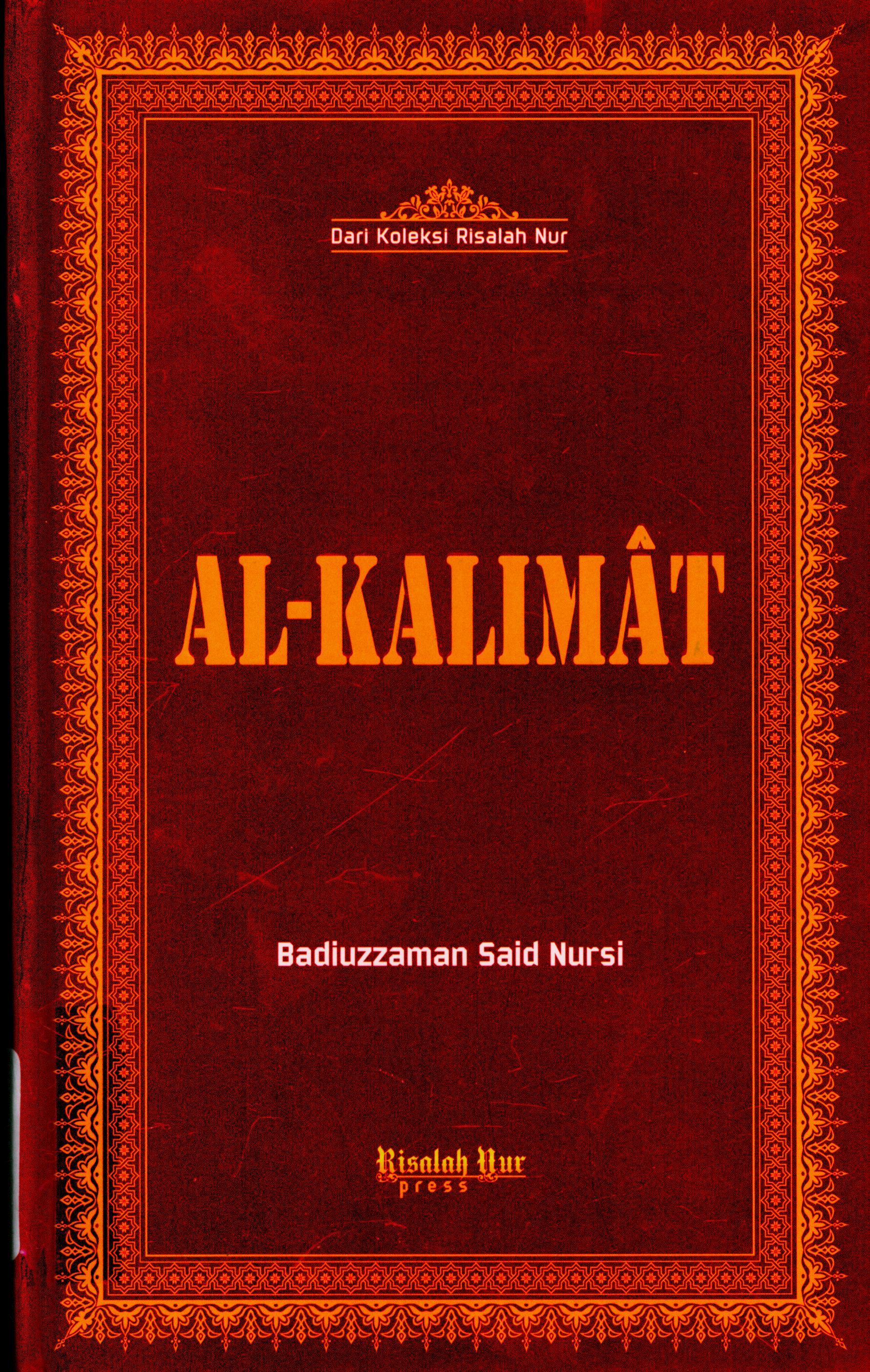 Cover Al-Kalimât / Badiuzzaman Said Nursi