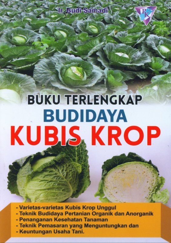 Cover Buku Terlengkap Budidaya Kubis Krop / Budi Samadi