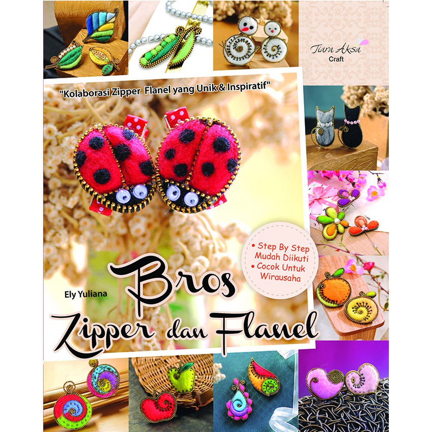 Cover Bros Zipper dan Flanel / Ely Yuliana