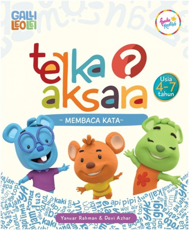Cover Gallileolei. Terka Aksara Membaca Kata / Yanuar Rahman, Devi Azhar