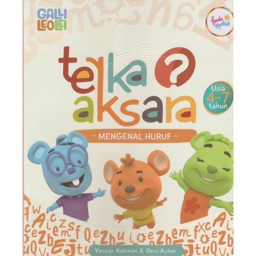 Cover Terka Aksara Mengenal Huruf / Yanuar Rahman, Devi Azhar