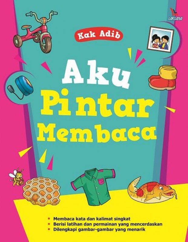 Cover Aku Pintar Membaca / Adib