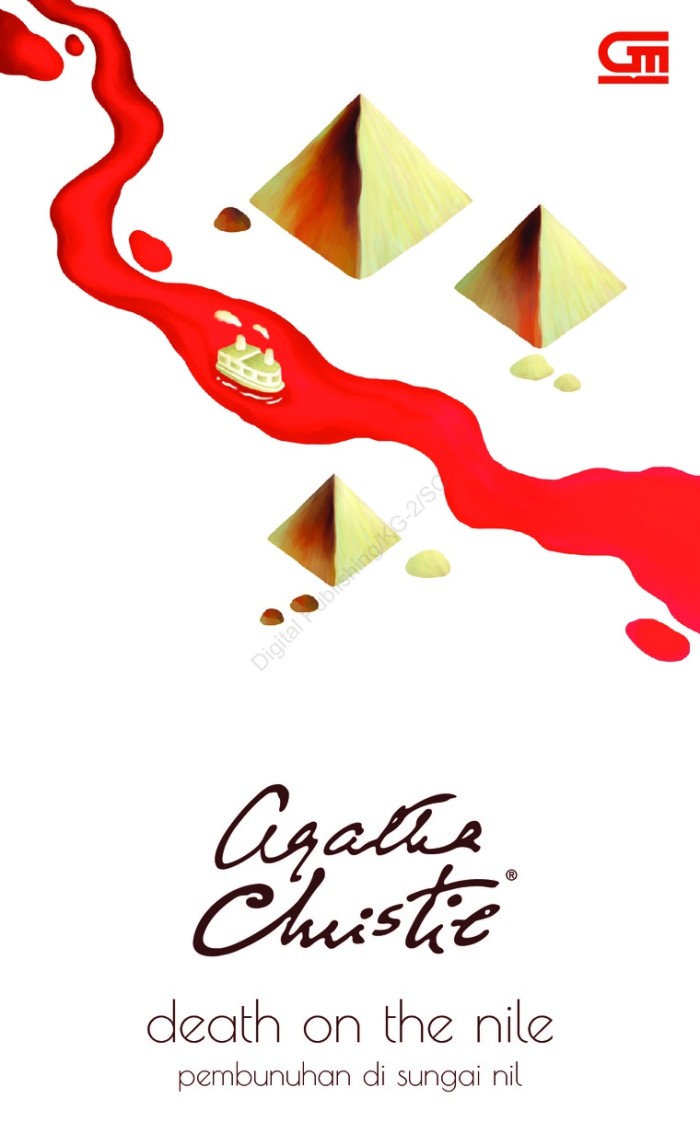 Cover Deadth On The Nile = Pembunuhan di Sungai Nil / Agatha Christie