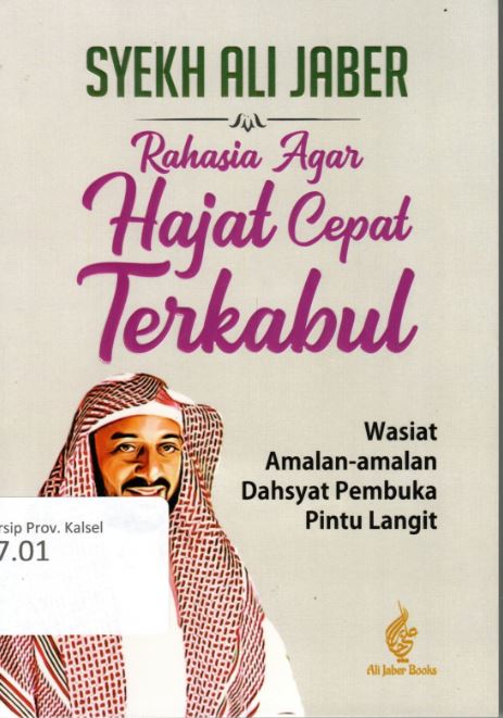 Cover Rahasia Agar Hajat Cepat Terkabul :  Wasiat Amalan - Amalan Dahsyat Pembuka Pintu Langit / Ali Jaber