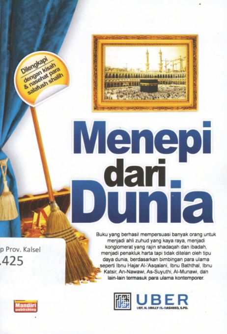 Cover Menepi Dari Dunia / Brilly El- Rasheed