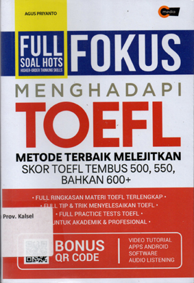 Cover Fokus Menghadapi Toefl / Agus Priyanto ; penyunting, Amin