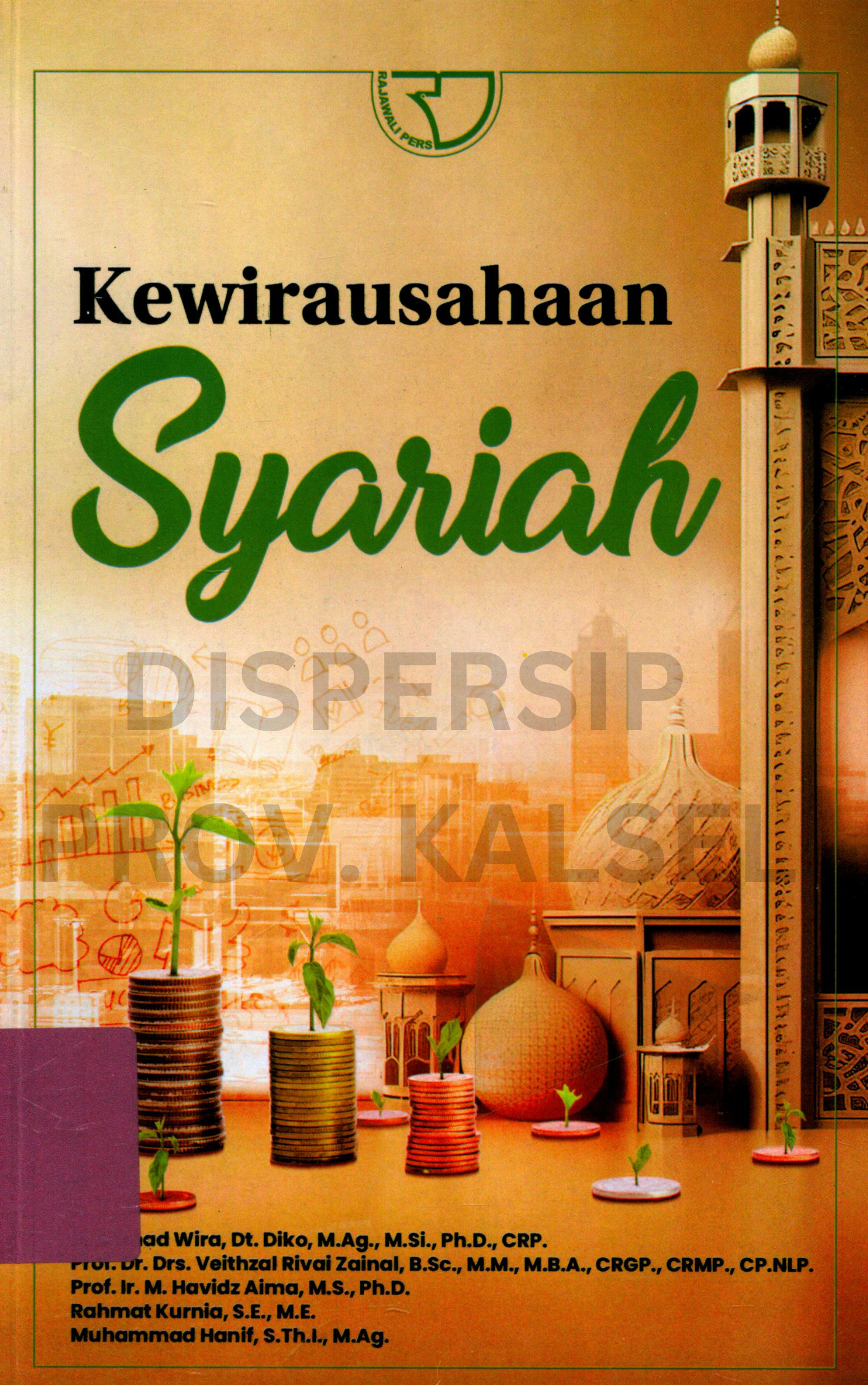 Cover Kewirausahaan Syariah / Editor, Monalisa