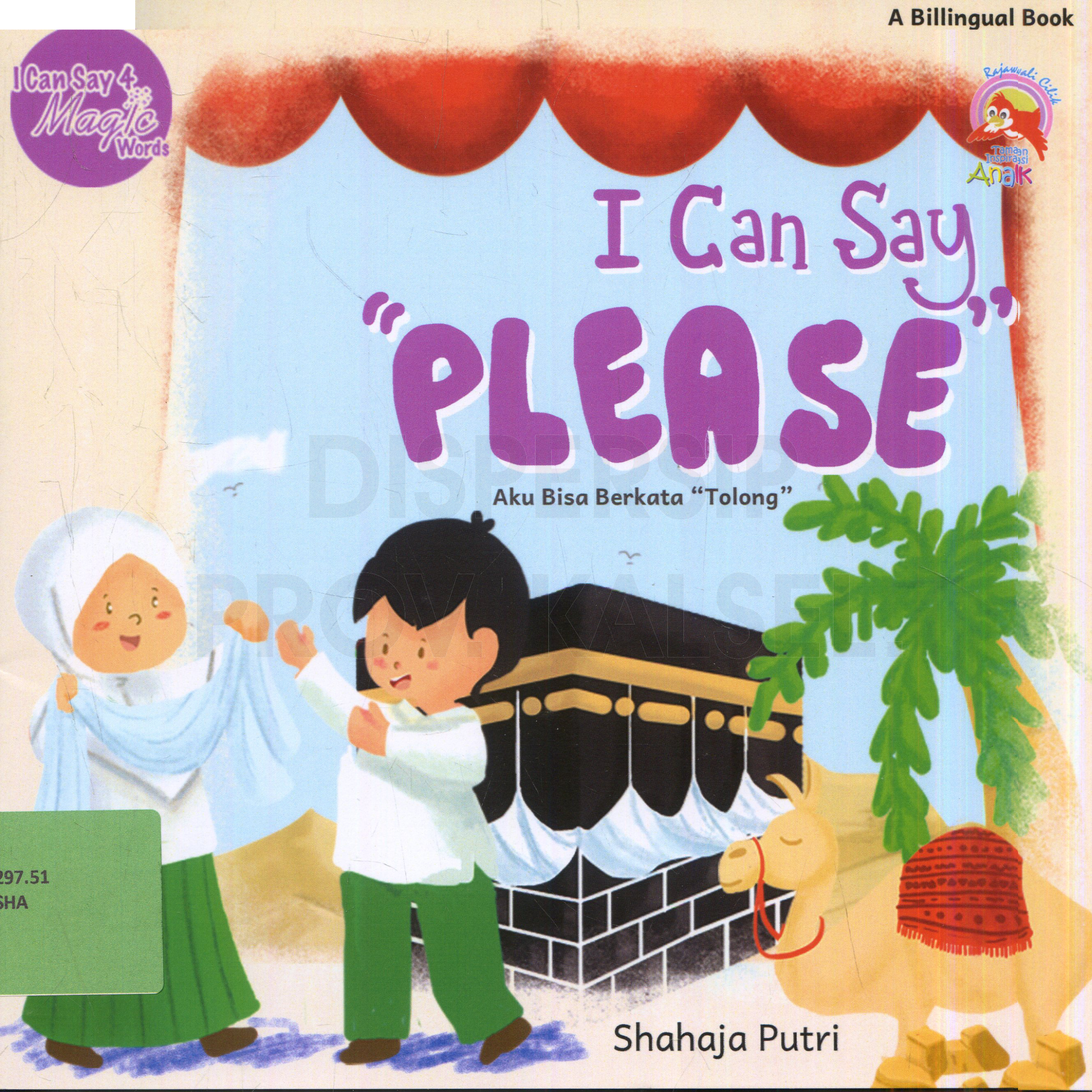 Cover I Can Say "Please" = Aku Bisa Berkata "Tolong"