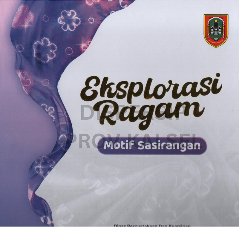 Cover Eksplorasi ragam motif sasirangan