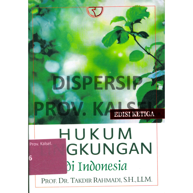 Cover Hukum Lingkungan di Indonesia