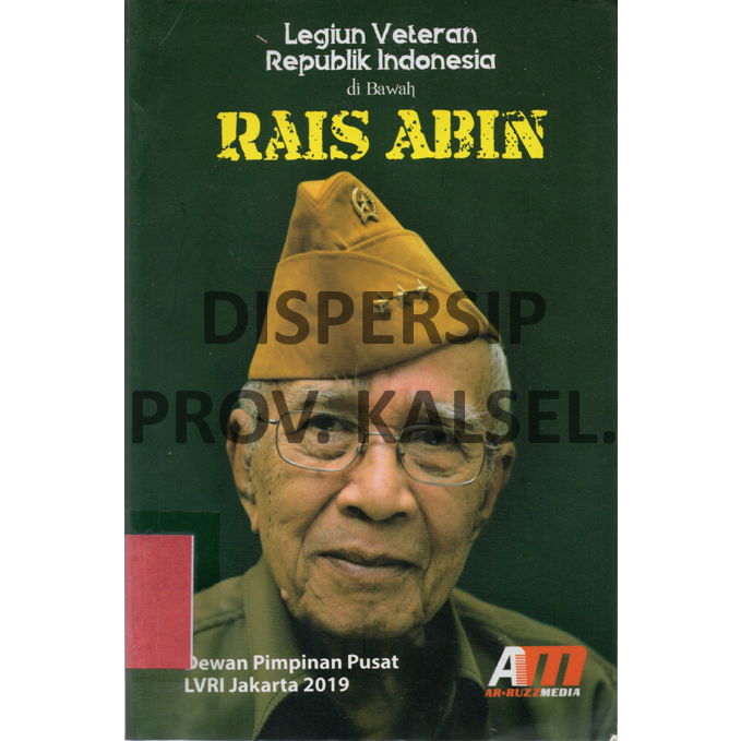 Cover Legiun Veteran Republik Indonesia di Bawah Rais Abin