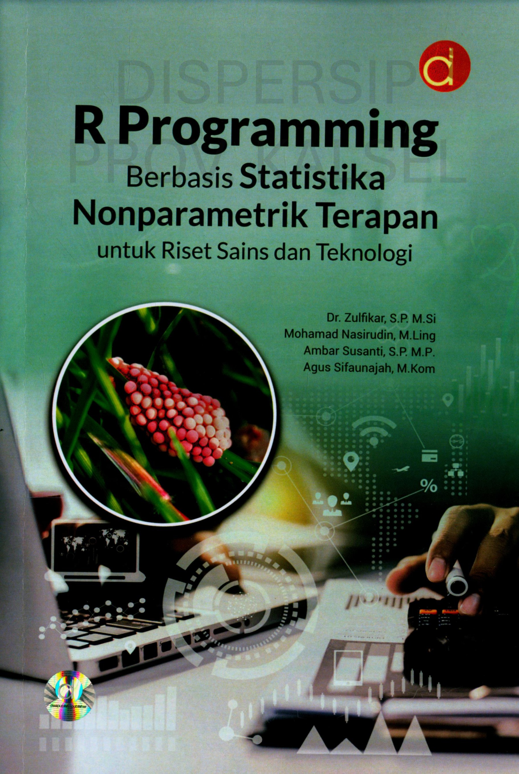 Cover R Programming Berbasis Statistika Nonparametrik Terapan untuk Riset Sains dan Teknologi