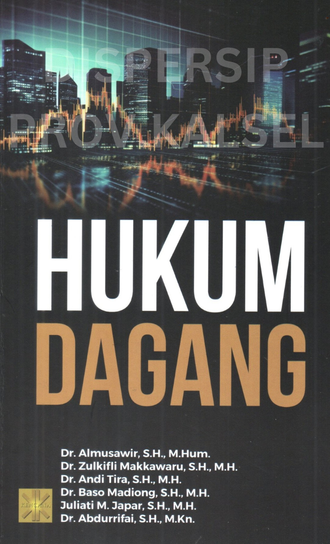 Cover Hukum dagang / Almusawir . . . [et.al]