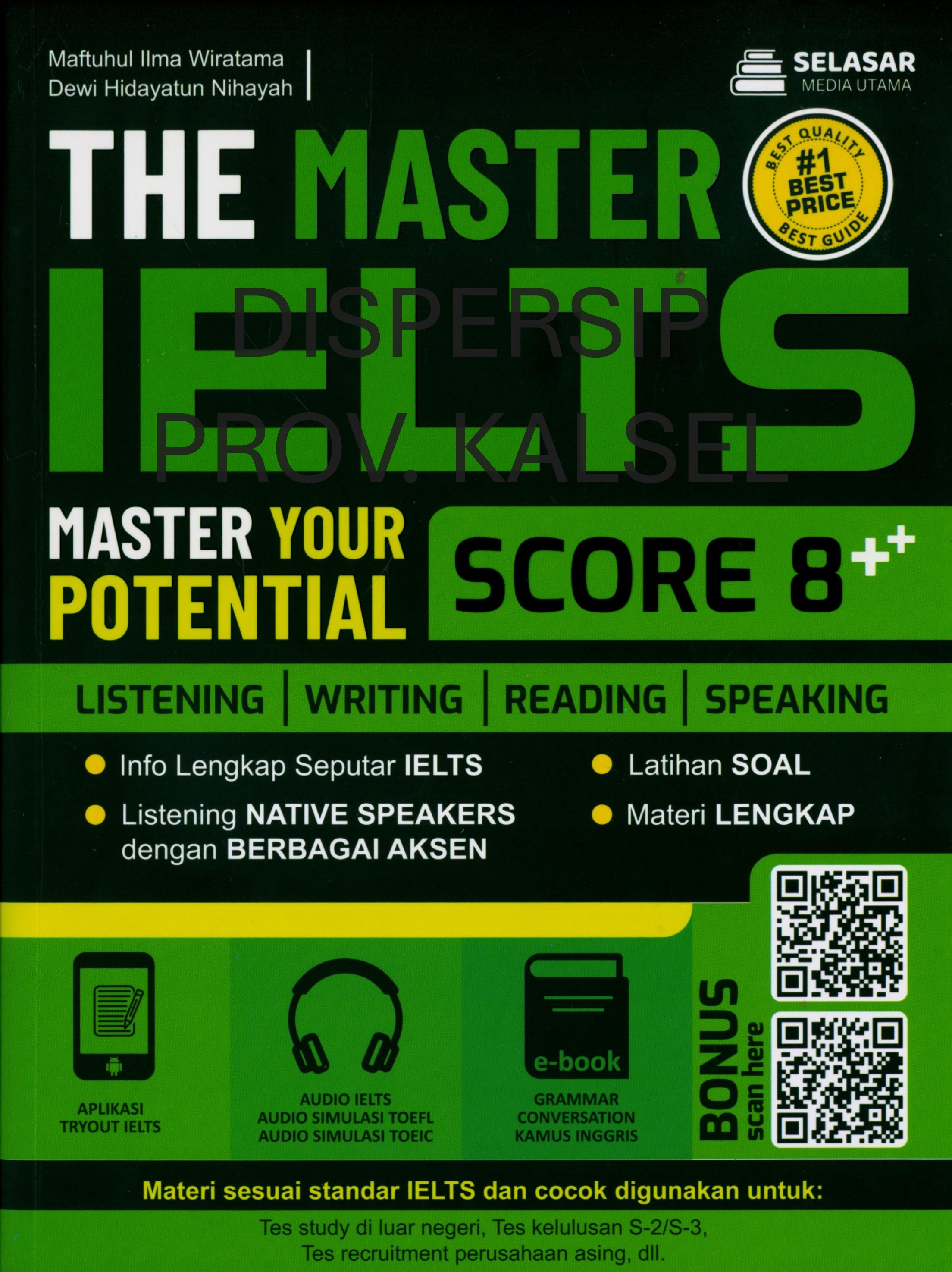 Cover The Master IELTS