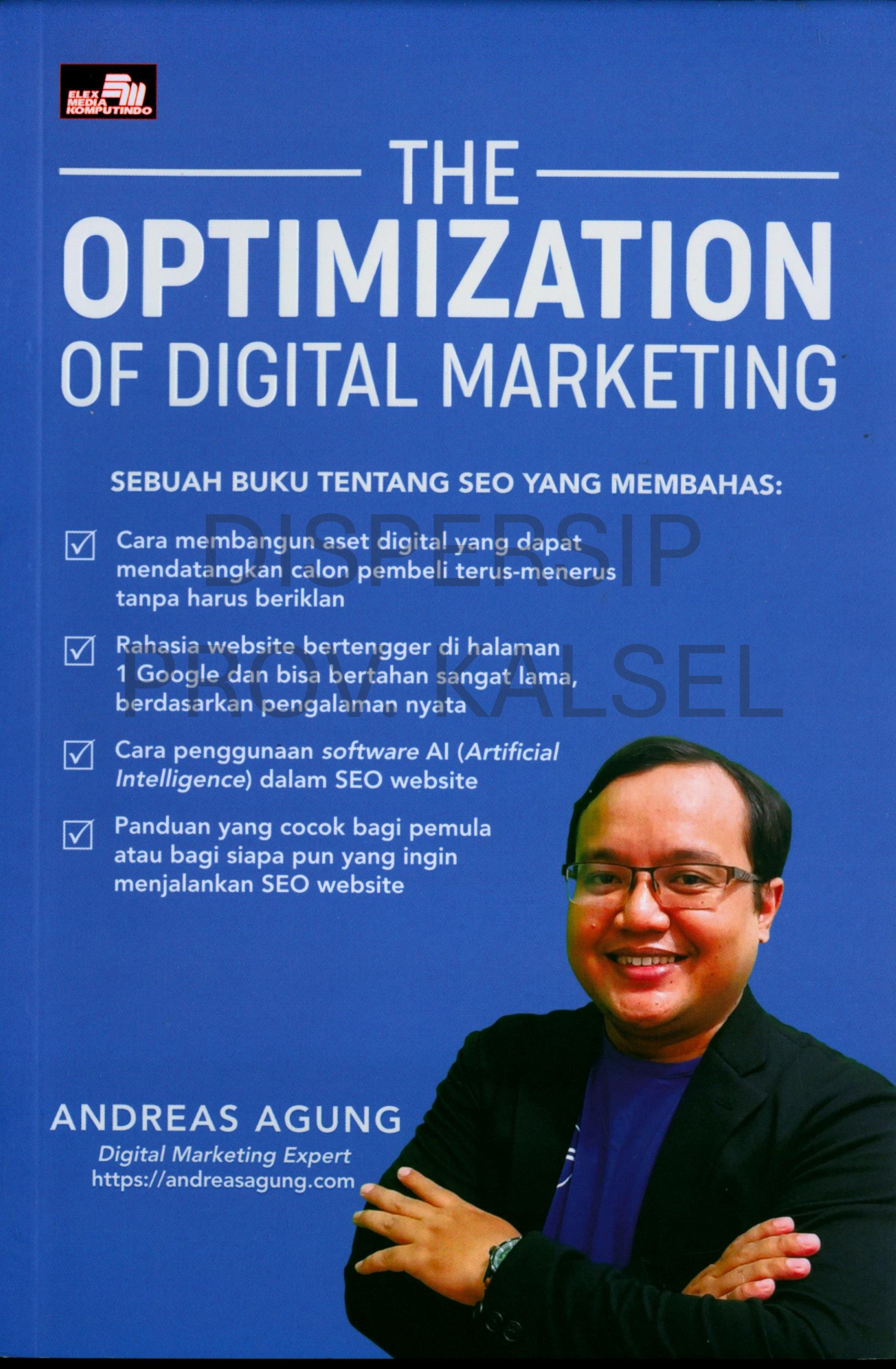 Cover The Optimization Of Digital Marketing