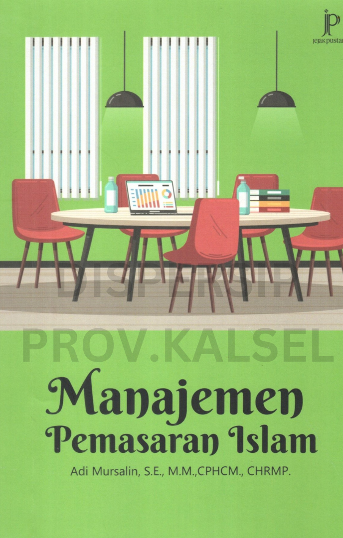 Cover Manajemen pemasaran islam / Adi mursalin ; editor, nilnasari nur azizah