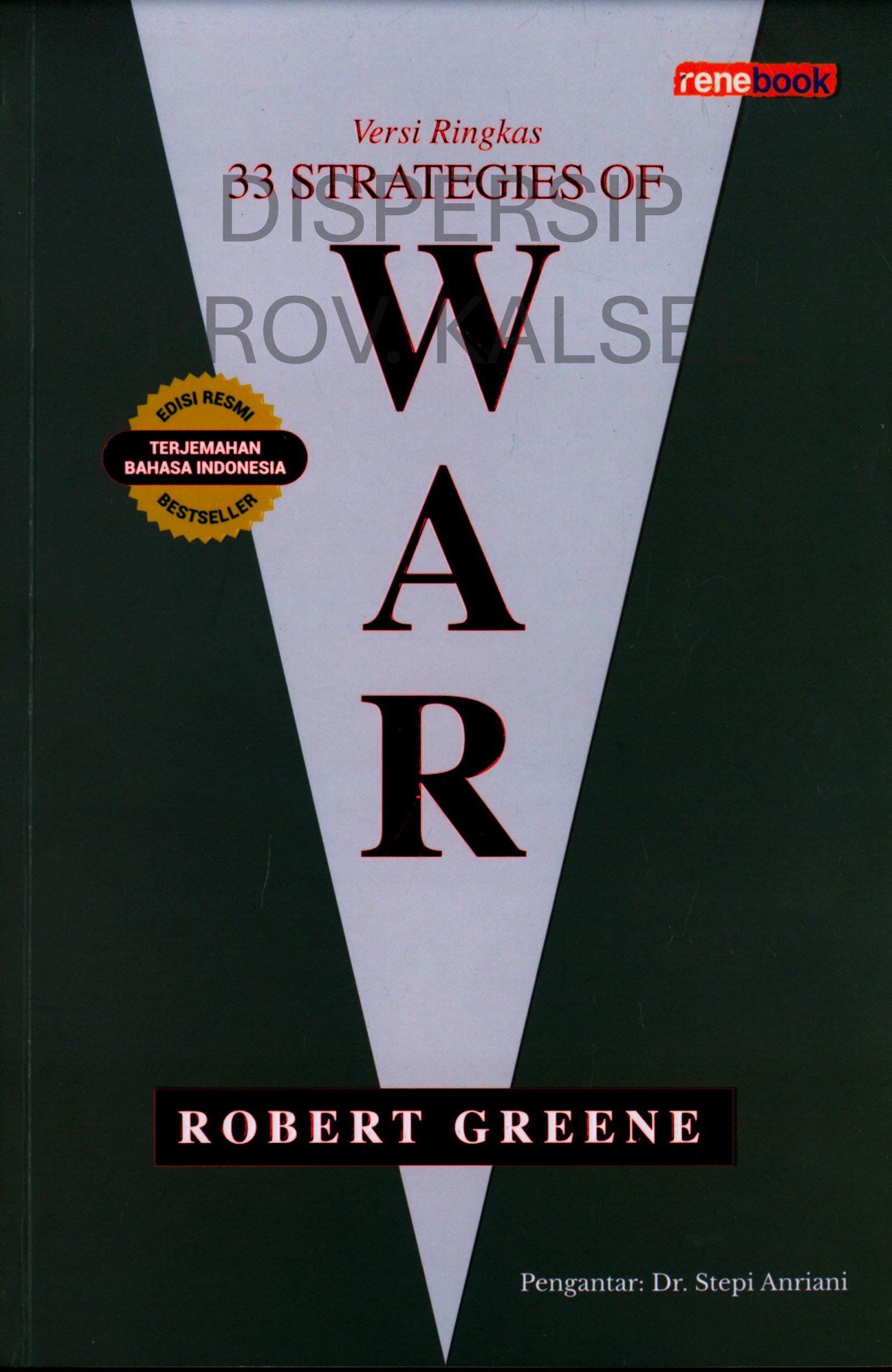 Cover Versi Ringkas 33 Strategies Of WAR