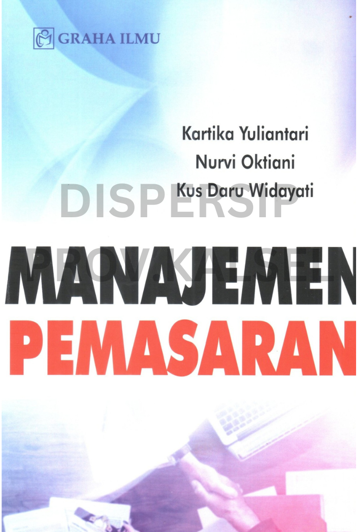 Cover Manajemen Pemasaran / Kartika yuliantari, nurvi oktiani, kus daru widayati