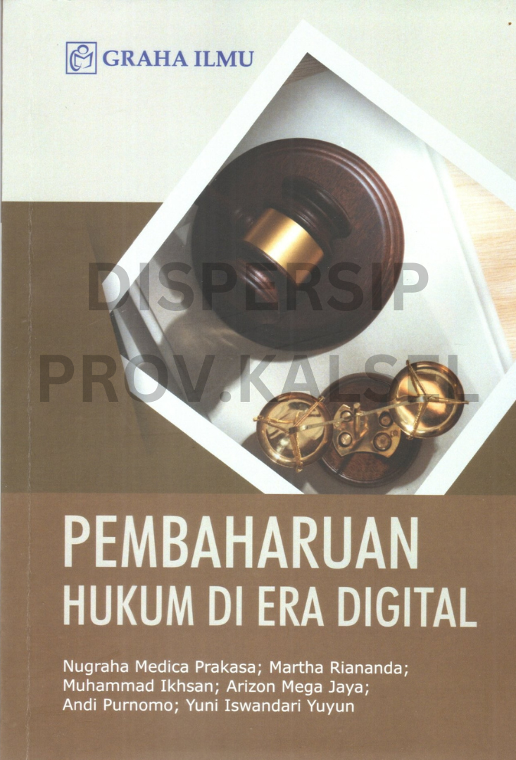 Cover Pembaharuan hukum di era digital / Nugraha medica prakasa . . . [et.al]