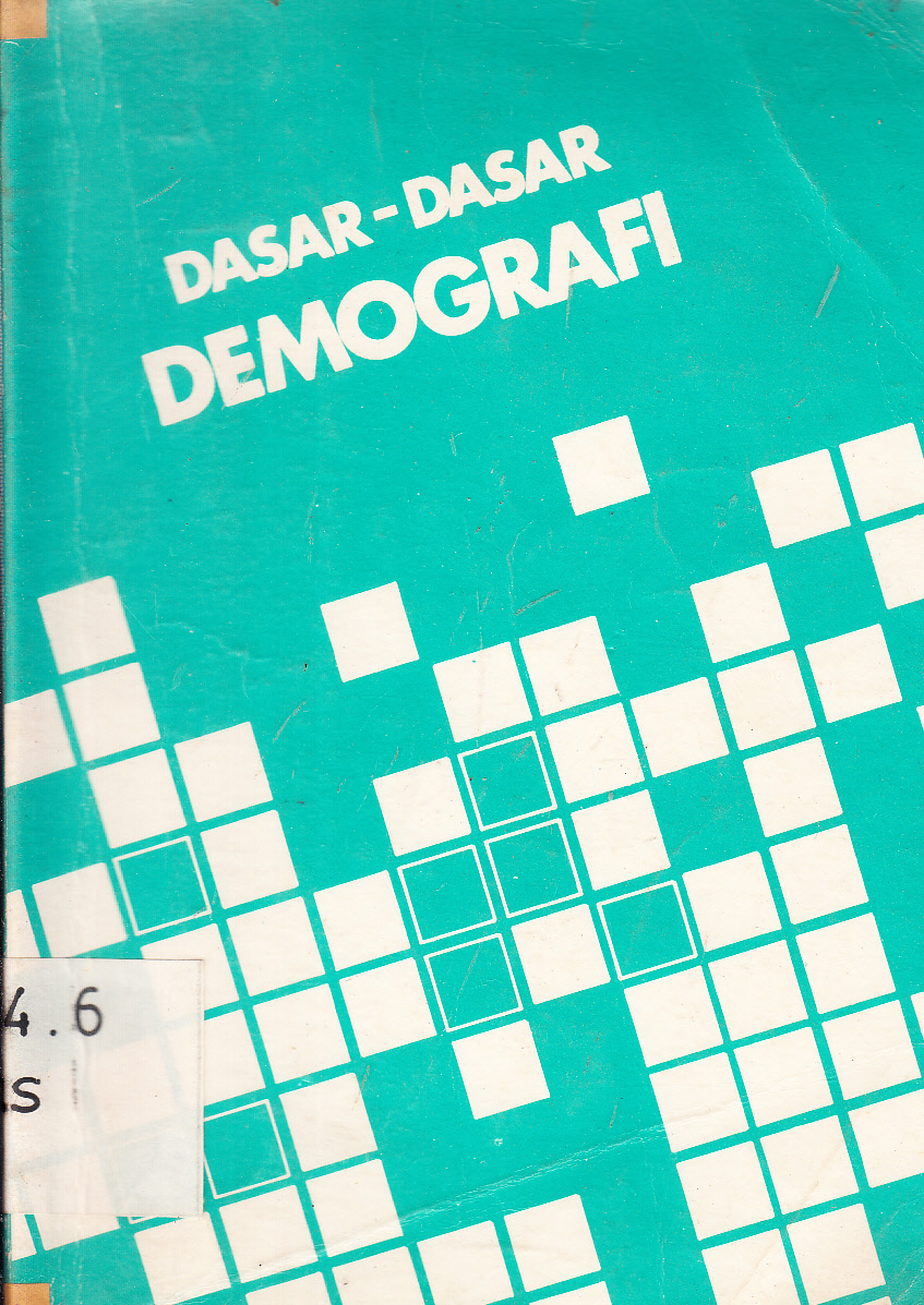 Cover Dasar-dasar demografi