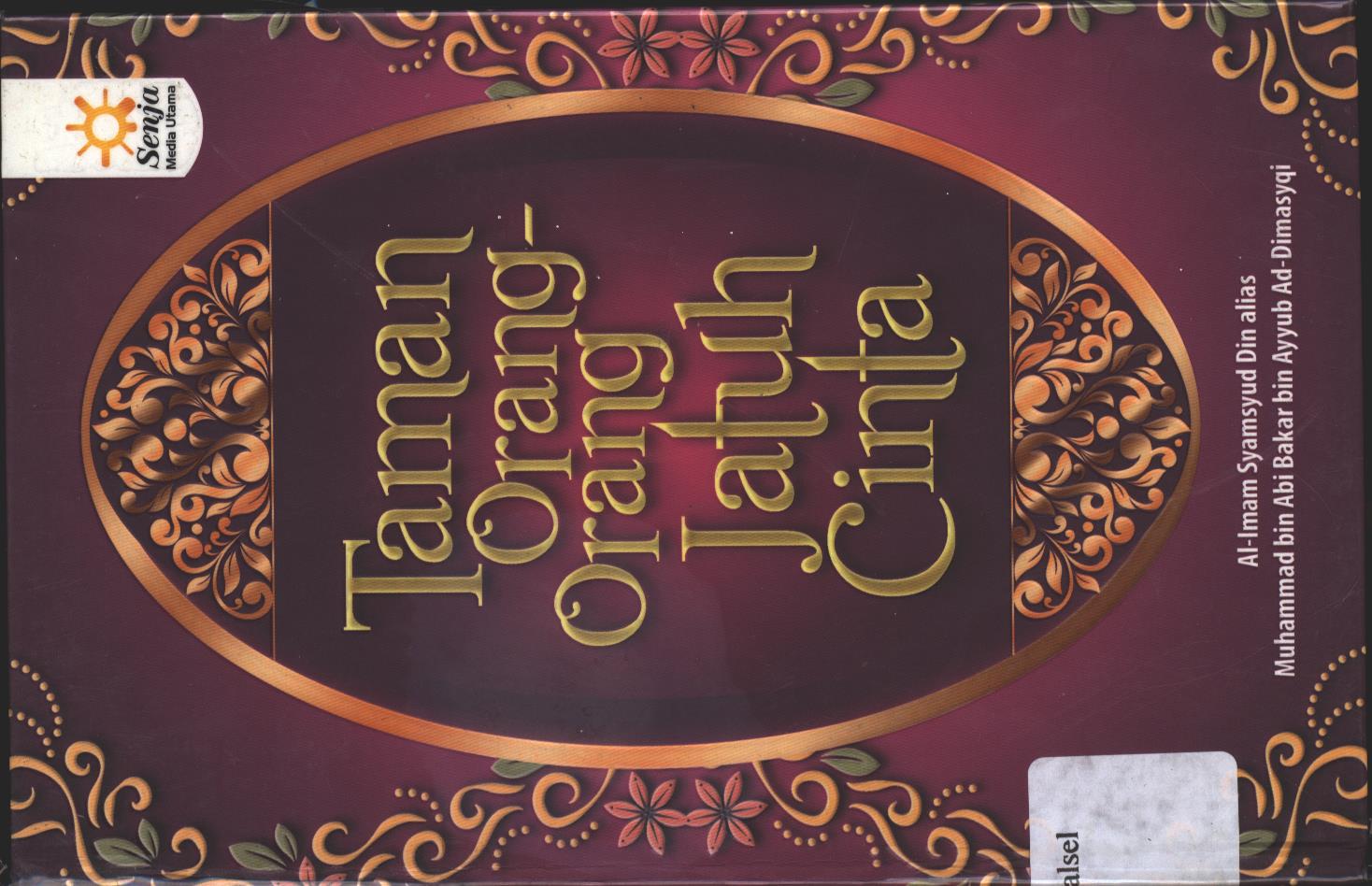 Cover Taman orang-orang yang bertobat / Ibrahim al Karazkani ; penerjemah, Tim Hawra ; penyunting, Dede Azwar Nurmansyah